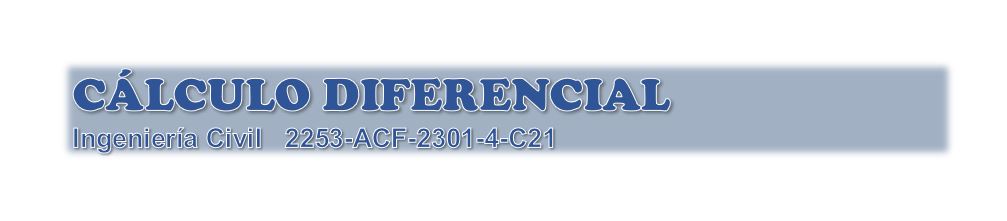 2253 CALCULO DIFERENCIAL