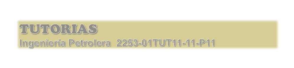 2253 TUTORIAS PRIMER SEMESTRE